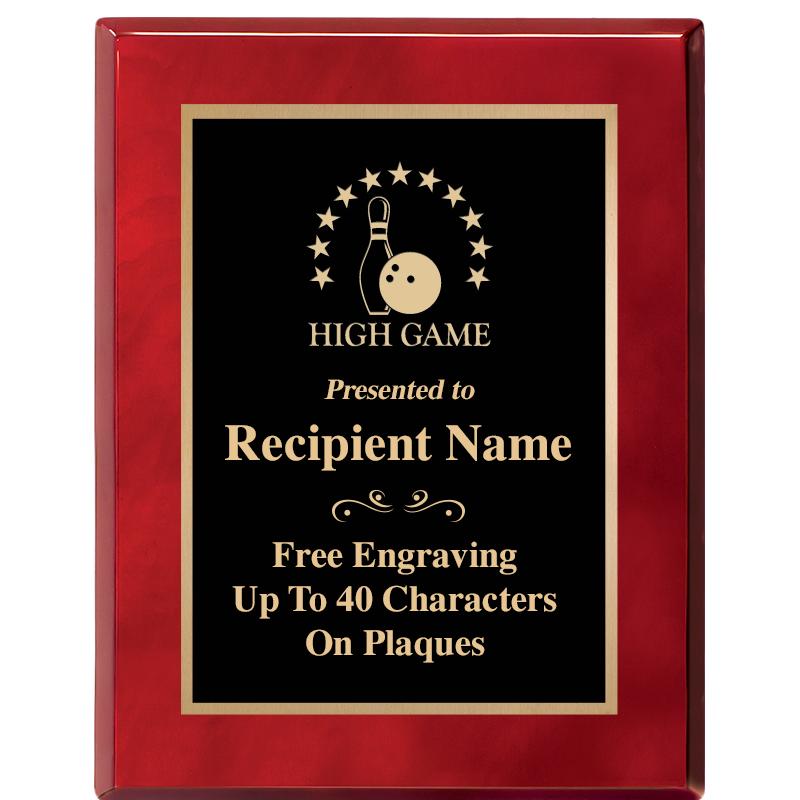 7X9 GOLD TRIM RW PIANO PLQ