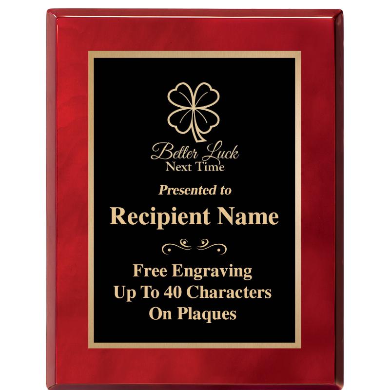 7X9 GOLD TRIM RW PIANO PLQ