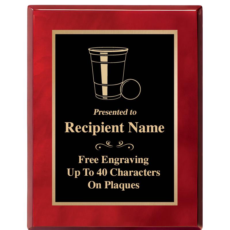 7X9 GOLD TRIM RW PIANO PLQ