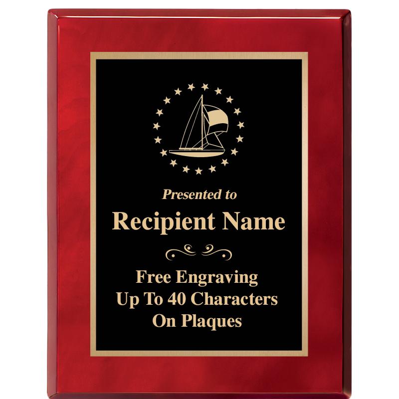 7X9 GOLD TRIM RW PIANO PLQ