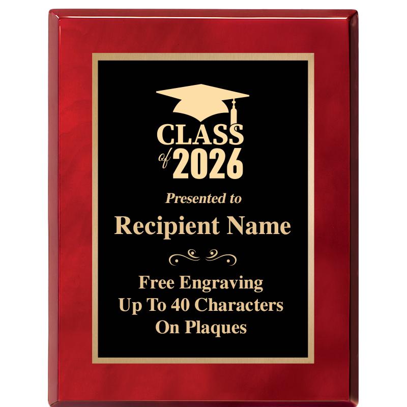 7X9 GOLD TRIM RW PIANO PLQ