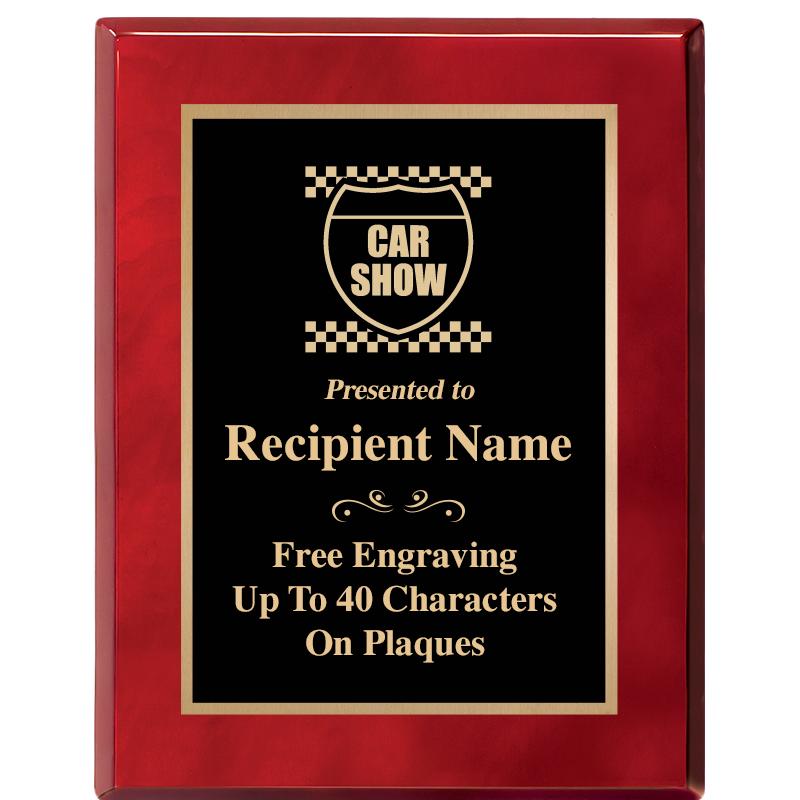 7X9 GOLD TRIM RW PIANO PLQ