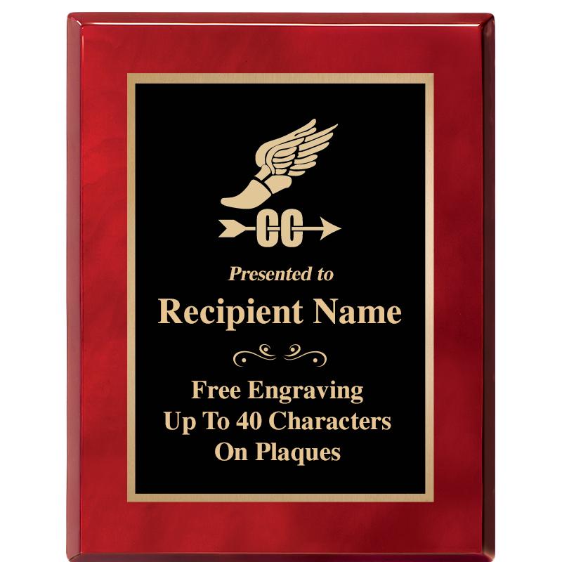 7X9 GOLD TRIM RW PIANO PLQ