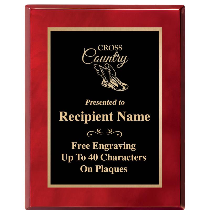 7X9 GOLD TRIM RW PIANO PLQ