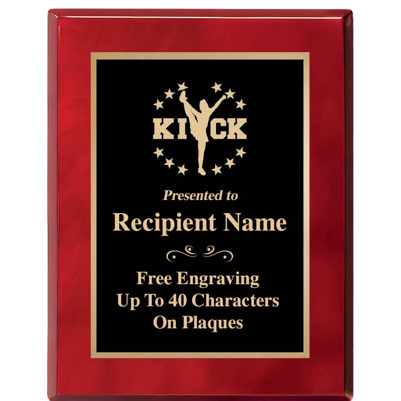 7X9 GOLD TRIM RW PIANO PLQ