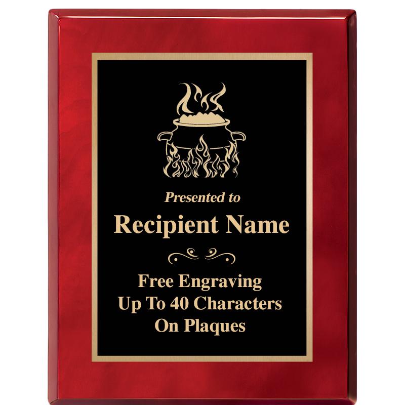 7X9 GOLD TRIM RW PIANO PLQ