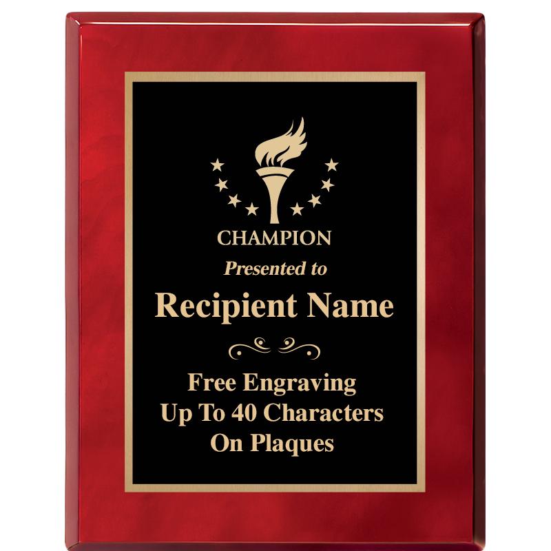 7X9 GOLD TRIM RW PIANO PLQ