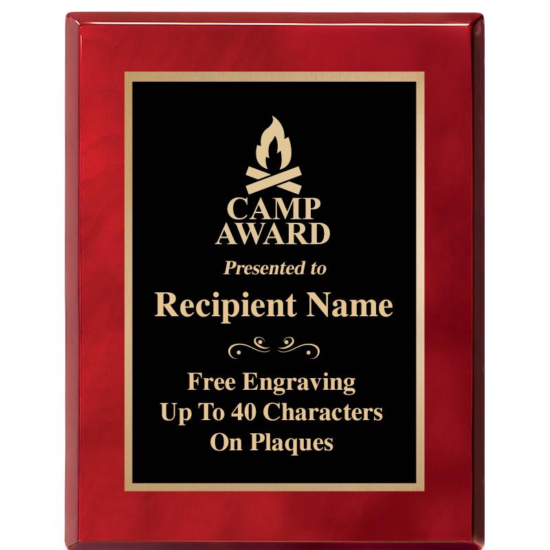 7X9 GOLD TRIM RW PIANO PLQ