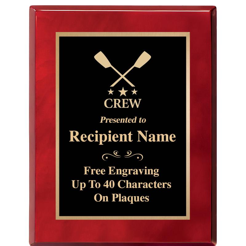 7X9 GOLD TRIM RW PIANO PLQ