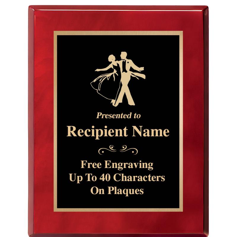 7X9 GOLD TRIM RW PIANO PLQ