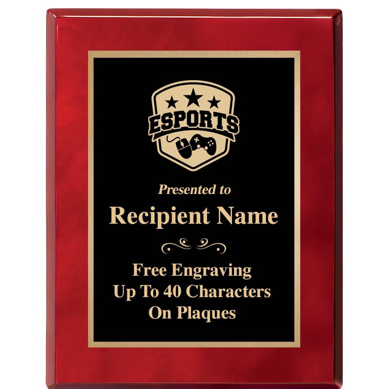 7X9 GOLD TRIM RW PIANO PLQ