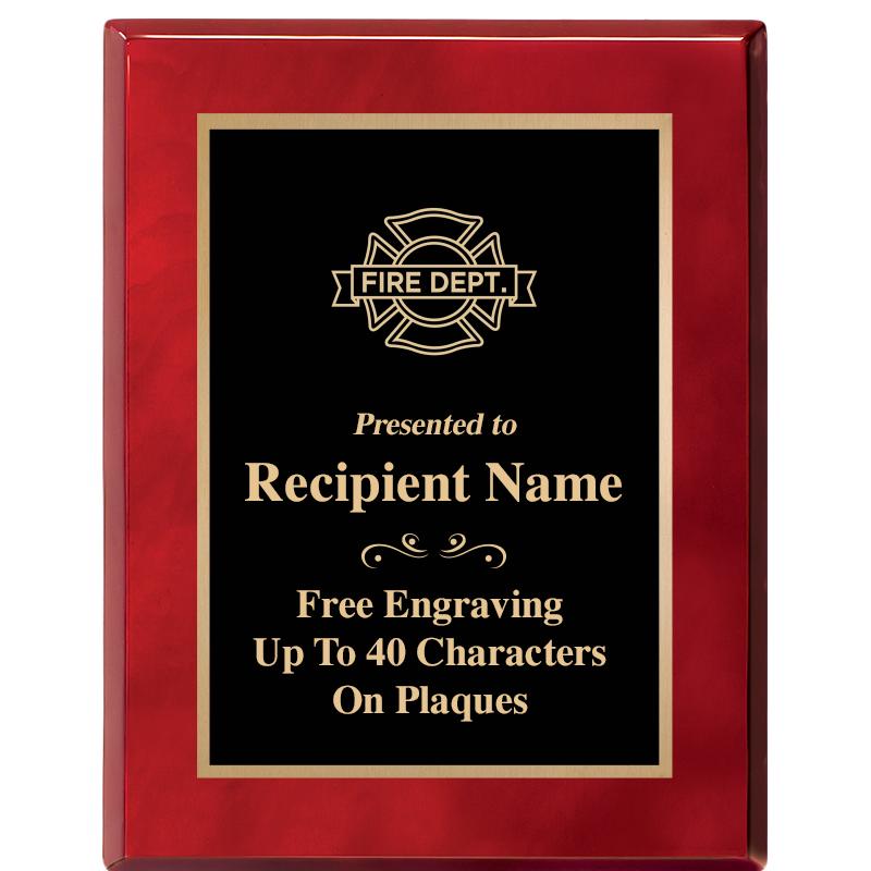 7X9 GOLD TRIM RW PIANO PLQ