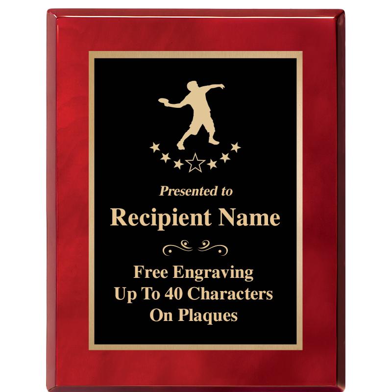 7X9 GOLD TRIM RW PIANO PLQ