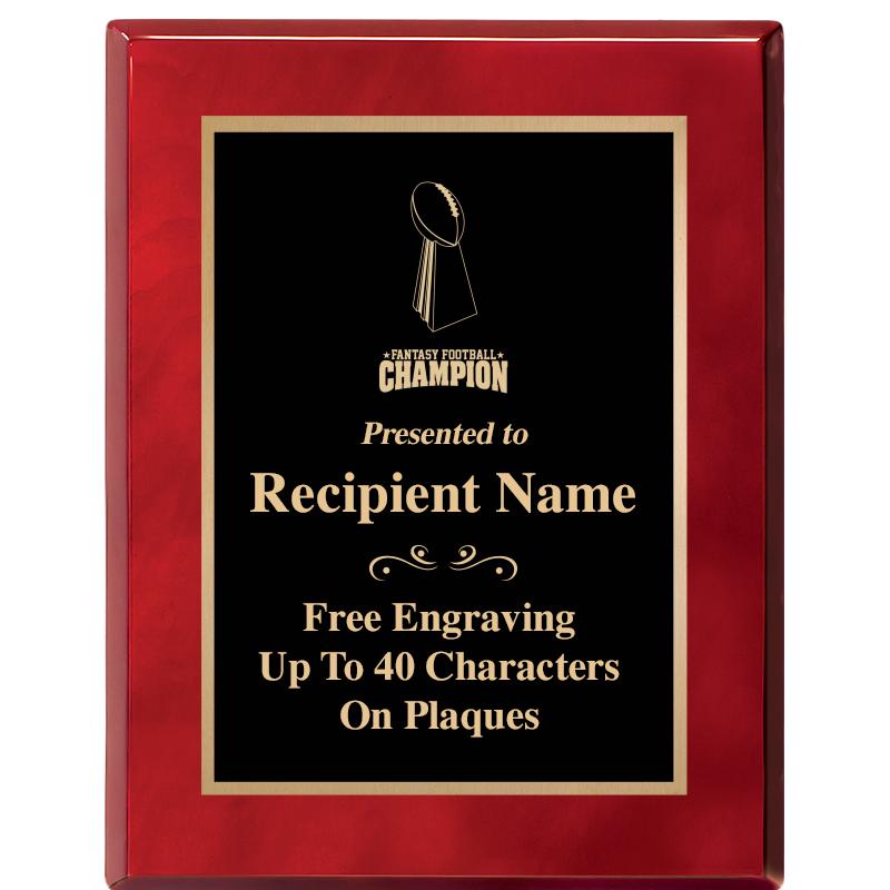 7X9 GOLD TRIM RW PIANO PLQ