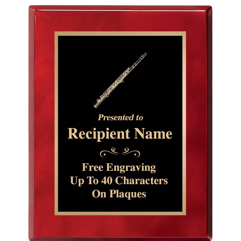 7X9 GOLD TRIM RW PIANO PLQ