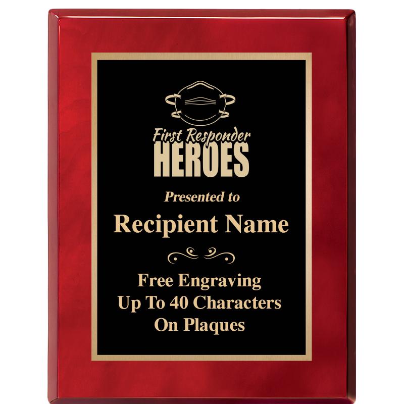 7X9 GOLD TRIM RW PIANO PLQ