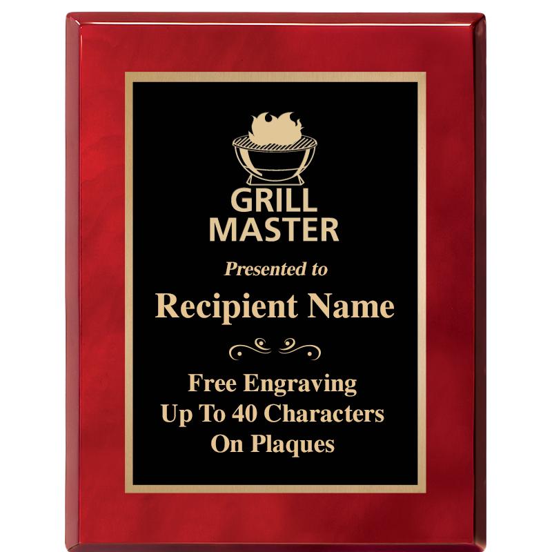 7X9 GOLD TRIM RW PIANO PLQ