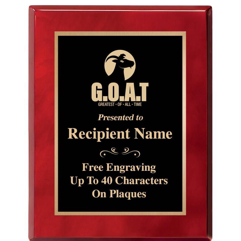 7X9 GOLD TRIM RW PIANO PLQ