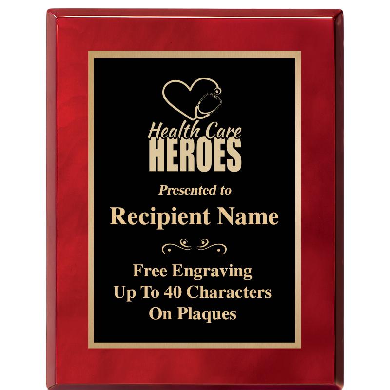 7X9 GOLD TRIM RW PIANO PLQ