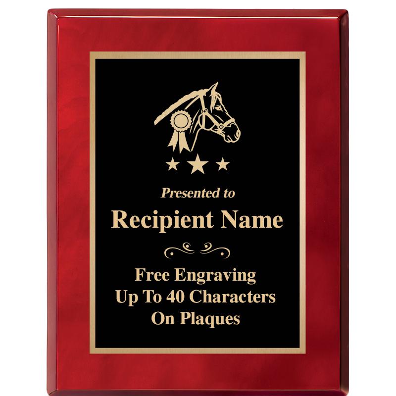 7X9 GOLD TRIM RW PIANO PLQ