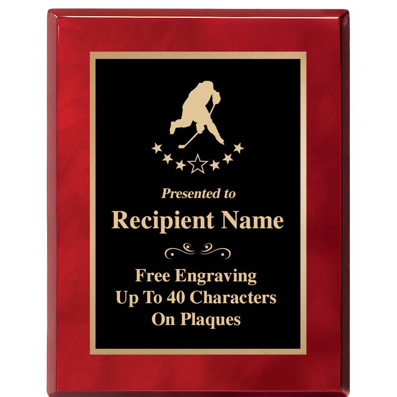 7X9 GOLD TRIM RW PIANO PLQ