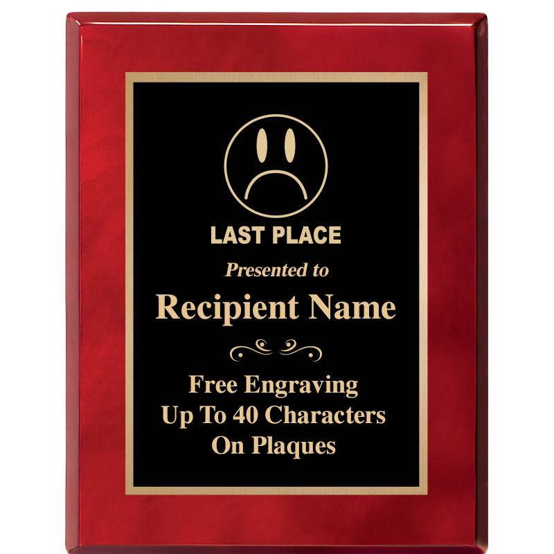 7X9 GOLD TRIM RW PIANO PLQ