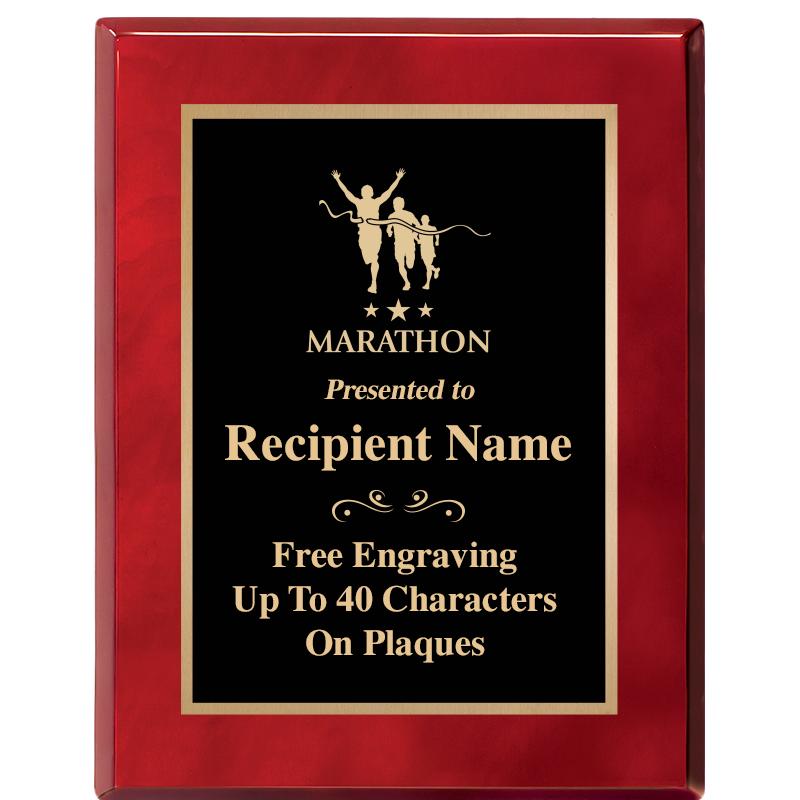 7X9 GOLD TRIM RW PIANO PLQ