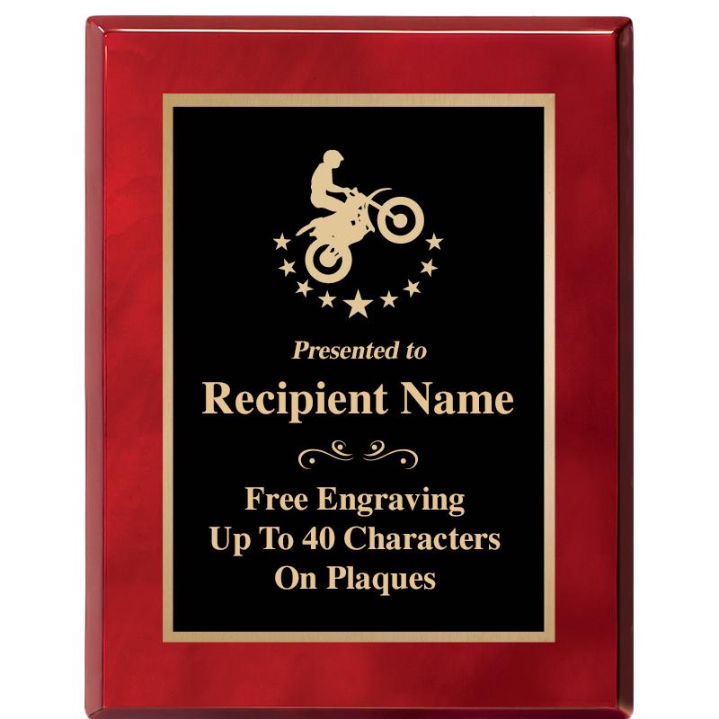 7X9 GOLD TRIM RW PIANO PLQ