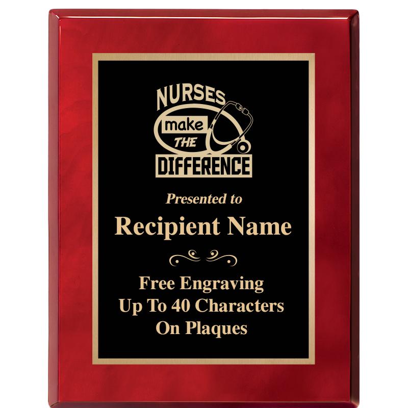 7X9 GOLD TRIM RW PIANO PLQ