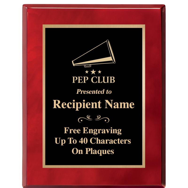 7X9 GOLD TRIM RW PIANO PLQ