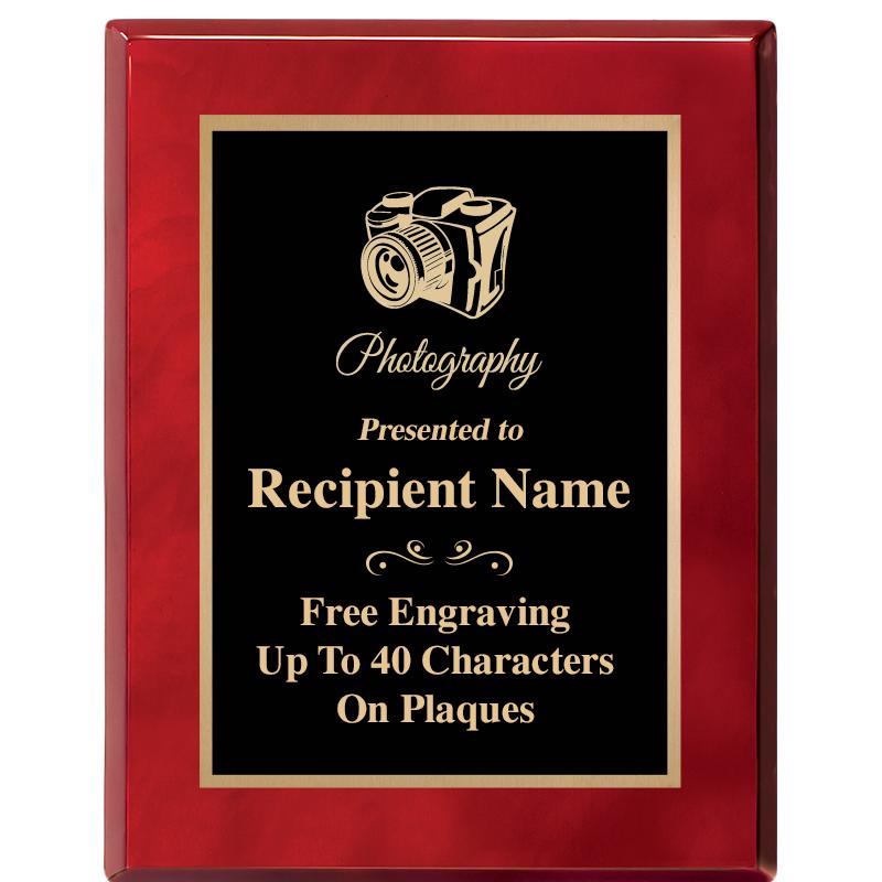 7X9 GOLD TRIM RW PIANO PLQ