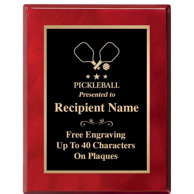 7X9 GOLD TRIM RW PIANO PLQ