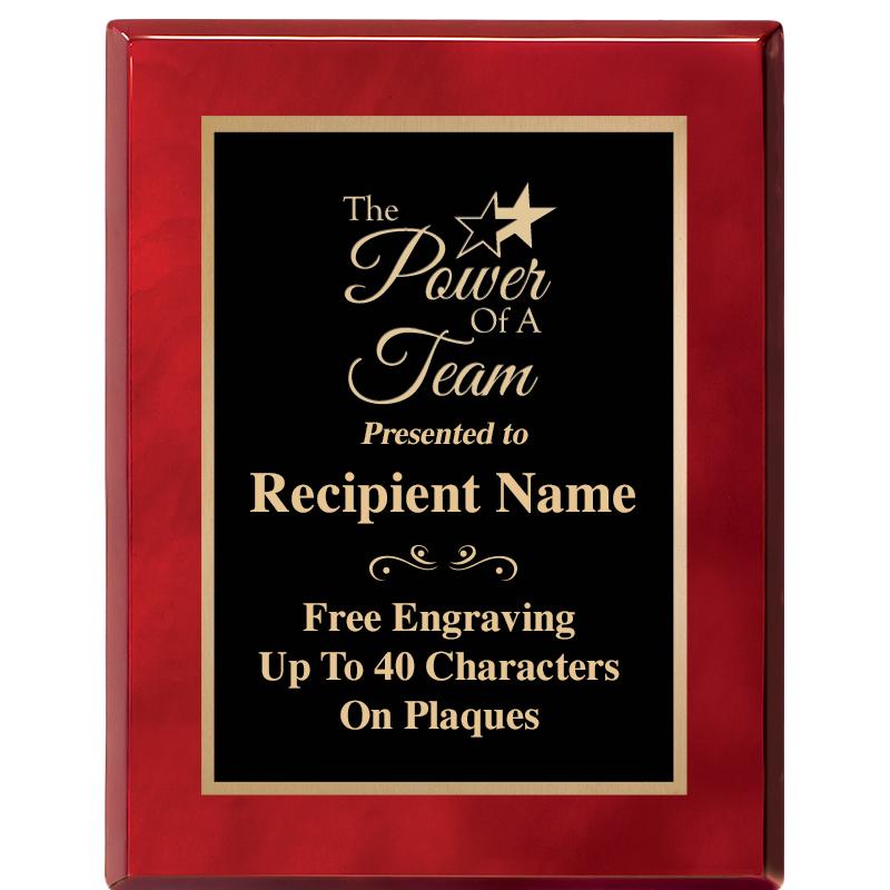 7X9 GOLD TRIM RW PIANO PLQ