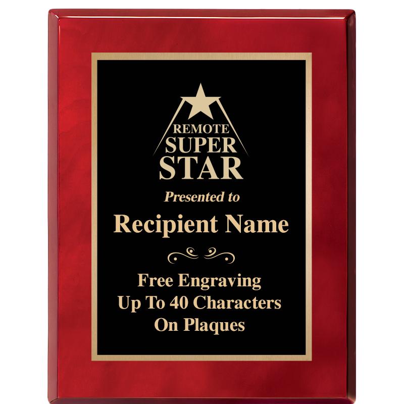 7X9 GOLD TRIM RW PIANO PLQ