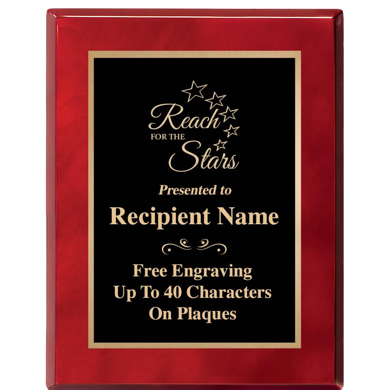 7X9 GOLD TRIM RW PIANO PLQ