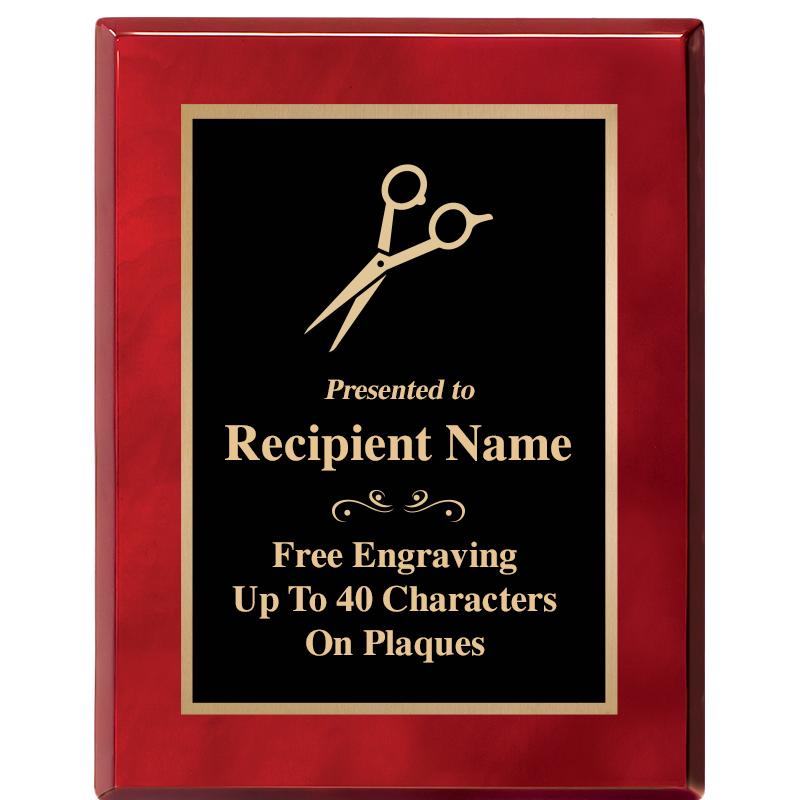 7X9 GOLD TRIM RW PIANO PLQ