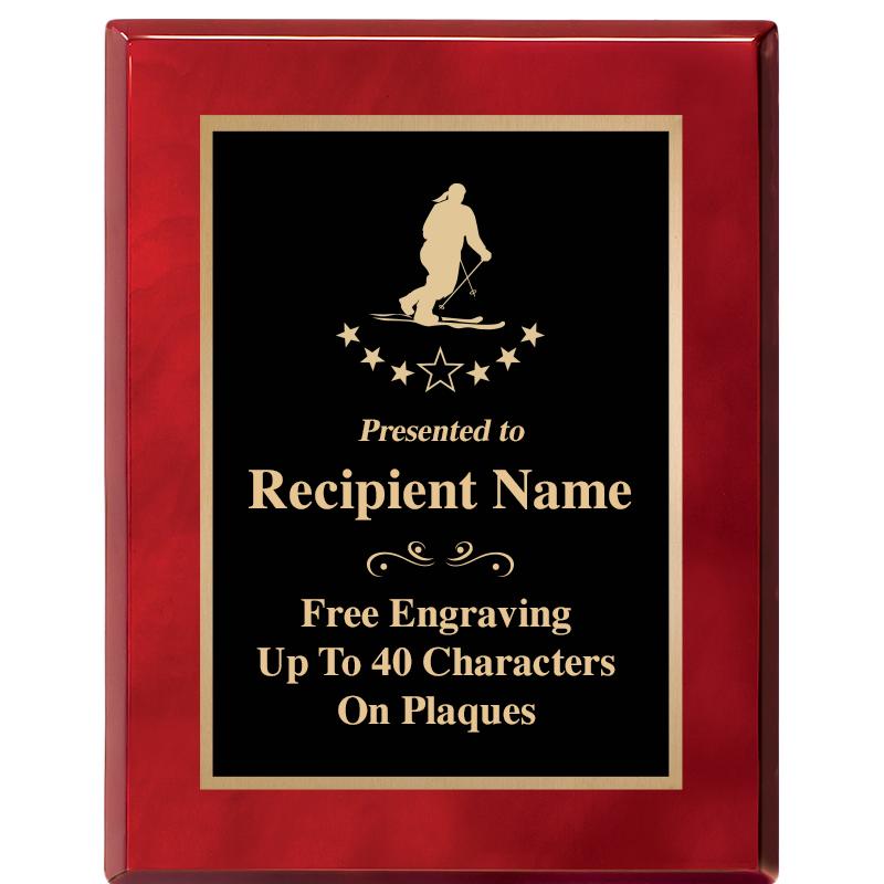 7X9 GOLD TRIM RW PIANO PLQ