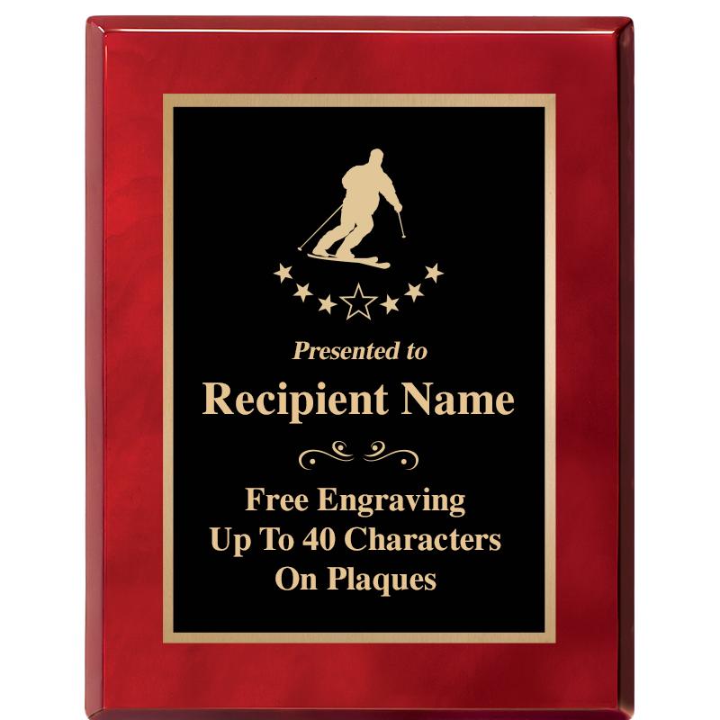 7X9 GOLD TRIM RW PIANO PLQ