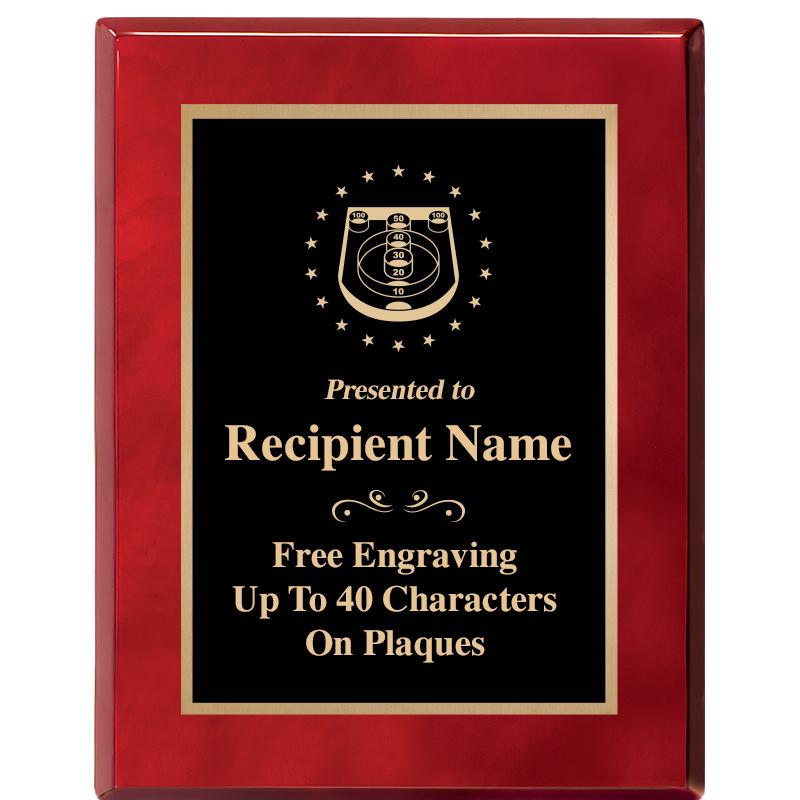 7X9 GOLD TRIM RW PIANO PLQ