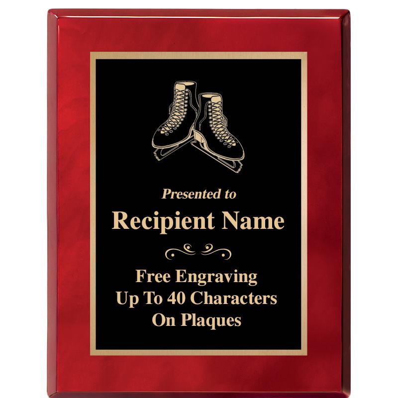 7X9 GOLD TRIM RW PIANO PLQ