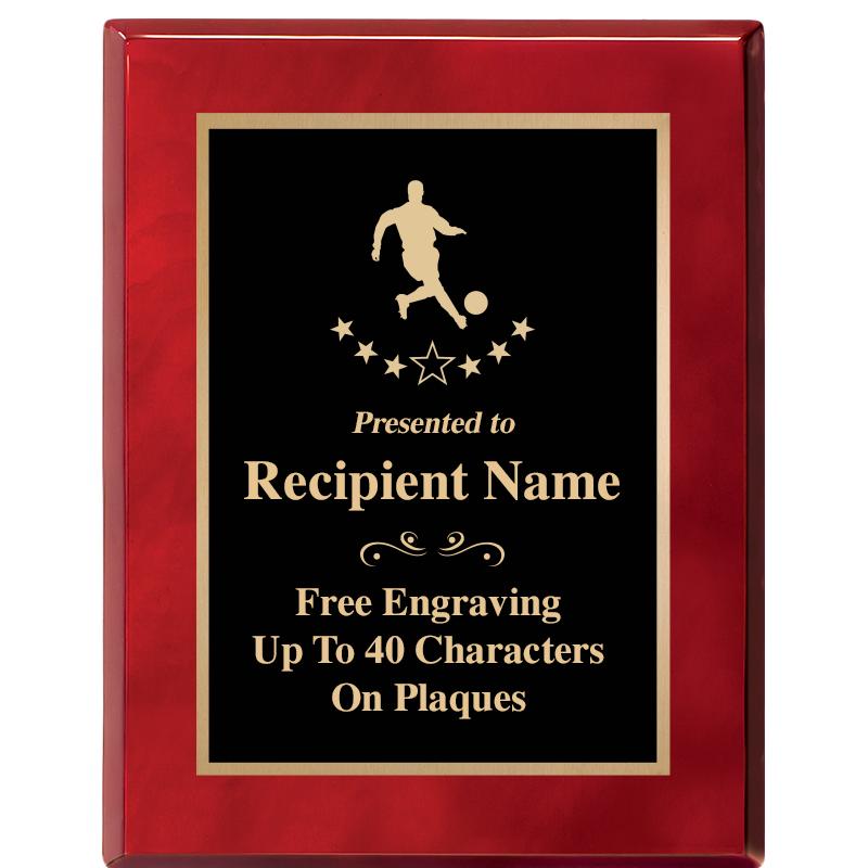 7X9 GOLD TRIM RW PIANO PLQ