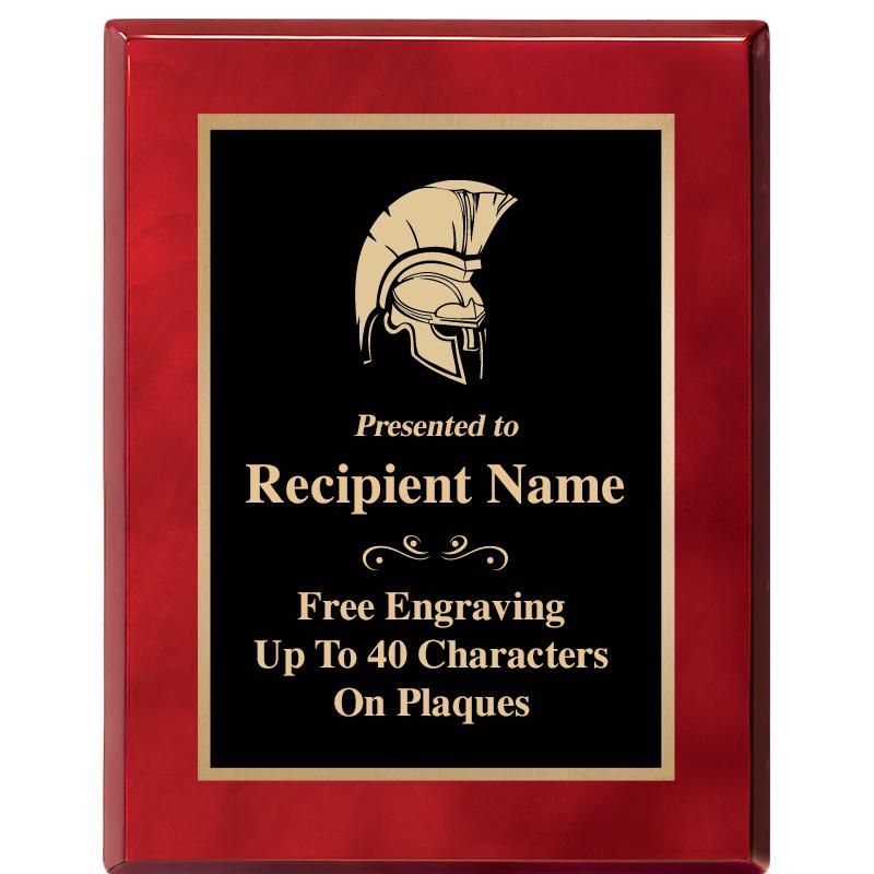 7X9 GOLD TRIM RW PIANO PLQ