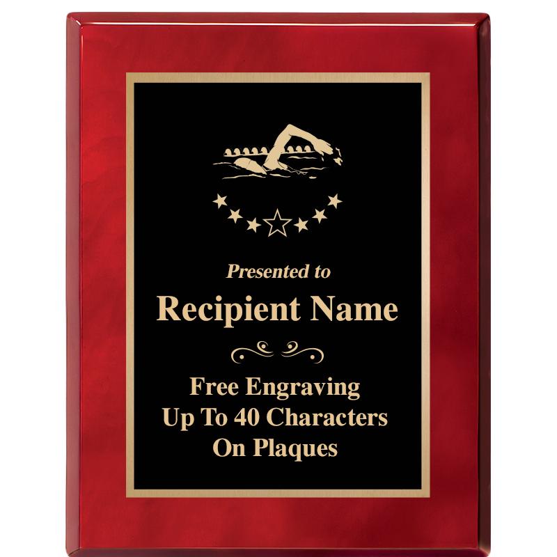 7X9 GOLD TRIM RW PIANO PLQ