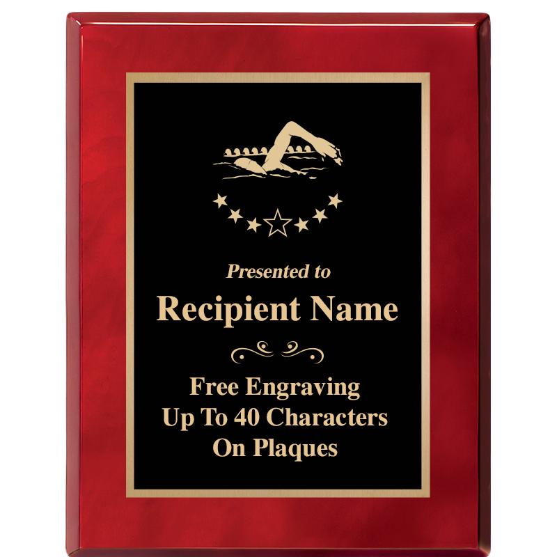 7X9 GOLD TRIM RW PIANO PLQ