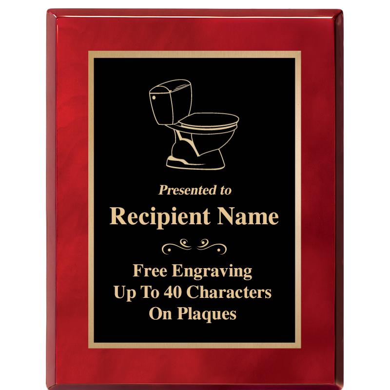 7X9 GOLD TRIM RW PIANO PLQ