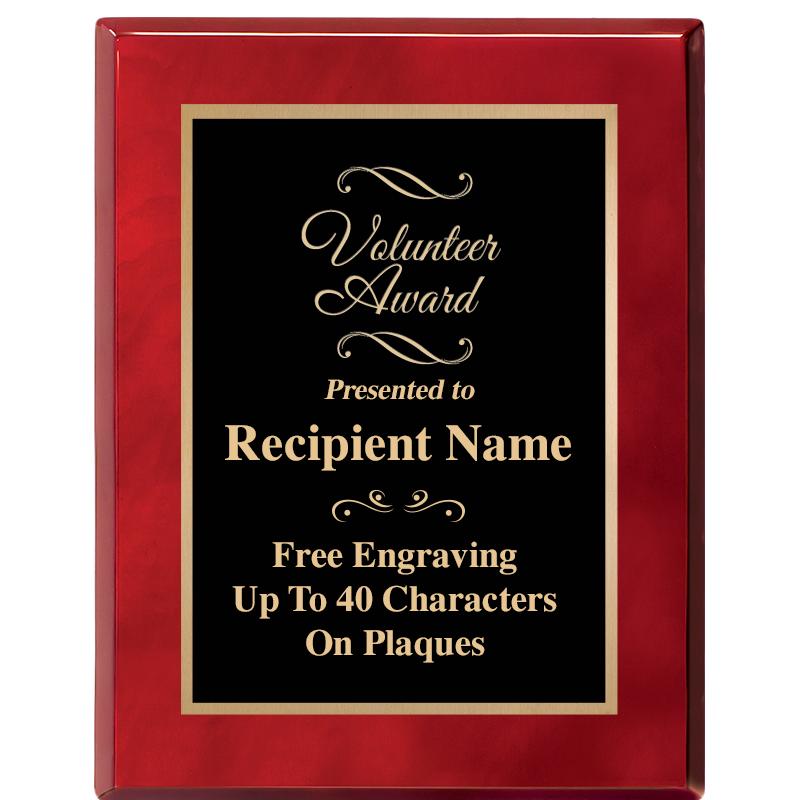 7X9 GOLD TRIM RW PIANO PLQ