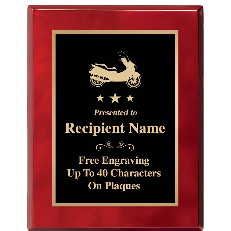 7X9 GOLD TRIM RW PIANO PLQ