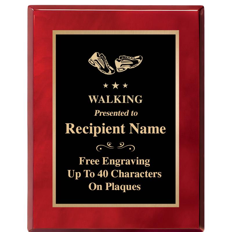 7X9 GOLD TRIM RW PIANO PLQ