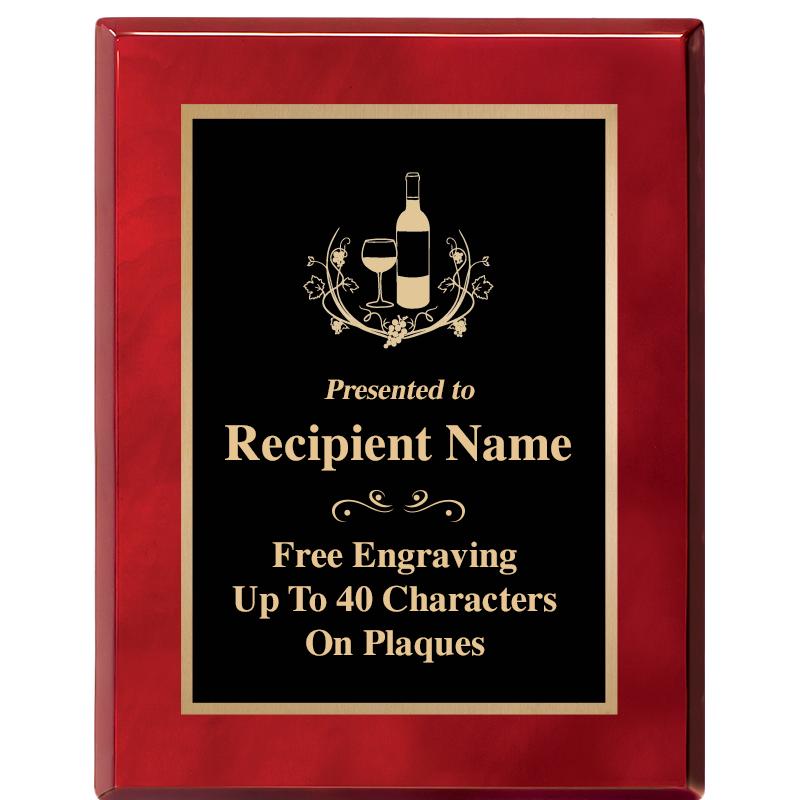 7X9 GOLD TRIM RW PIANO PLQ