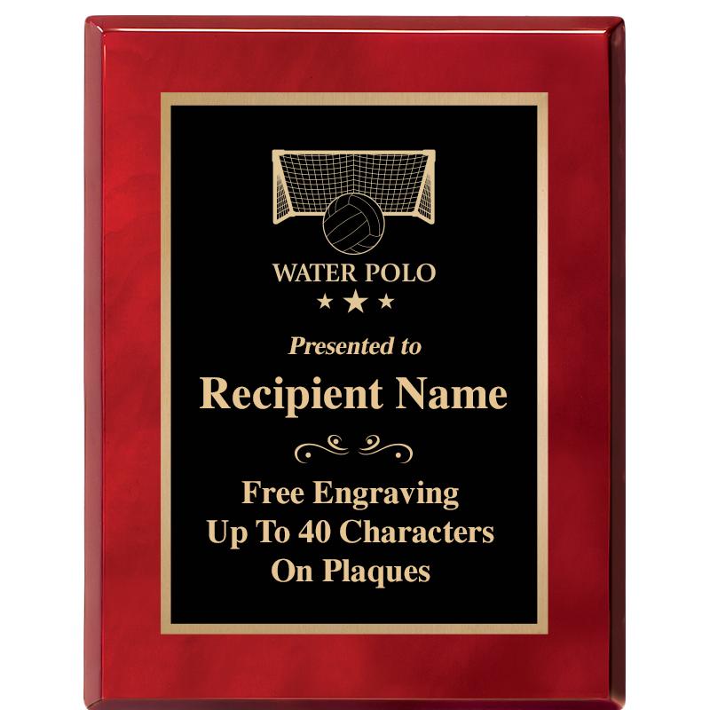 7X9 GOLD TRIM RW PIANO PLQ